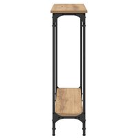 Wandtafel Artisan Eiken 75 x 22,5 x 75 cm Bewerkt hout 6