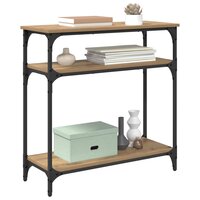 Wandtafel Artisan Eiken 75 x 29 x 75 cm Bewerkt hout 3