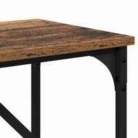 Wandtafel Oudhout 75 x 32 x 75 cm Bewerkt hout 8