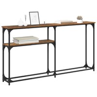 Wandtafel Oud hout 145x22.5x75cm Bewerkt hout 3