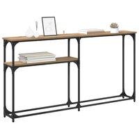 Wandtafel Artisan Eiken 145 x 22,5 x 75 cm Bewerkt hout 3