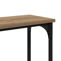 Wandtafel Artisan Eiken 145 x 22,5 x 75 cm Bewerkt hout 8