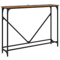 Wandtafel Oud Hout 102 x 23 x 75 cm Bewerkt hout 2