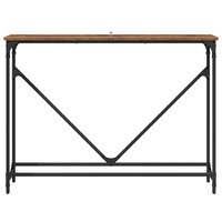 Wandtafel Oud Hout 102 x 23 x 75 cm Bewerkt hout 5