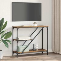 Wandtafel Oud Hout 88,5 x 30 x 75 cm Bewerkt hout 4