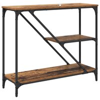 Wandtafel Oud Hout 88,5 x 30 x 75 cm Bewerkt hout 7