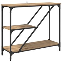 Wandtafel Artisan Eiken 88,5 x 30 x 75 cm Bewerkt hout 2