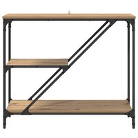 Wandtafel Artisan Eiken 88,5 x 30 x 75 cm Bewerkt hout 5