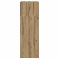 Hoge kast Artisanaal eiken 30 x 41 x 124 cm Bewerkt hout 3