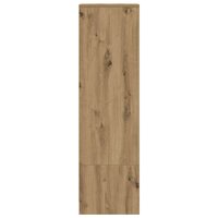Highboard 29,5x34x119,5 cm spaanplaat eikenkleurig eikenkleurig 7