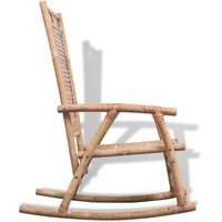 Schommelstoel bamboe 4
