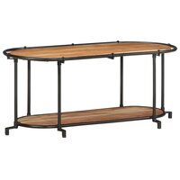 Tv-meubel 100x42x40 cm massief acaciahout 2