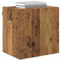 TV Wandkast Wandgemonteerd Oud Hout 40,5x30x40cm Bewerkt hout 3