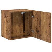 TV Wandkast Wandgemonteerd Oud Hout 40,5x30x40cm Bewerkt hout 5