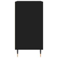 Dressoir 57x35x70 cm bewerkt hout zwart 5
