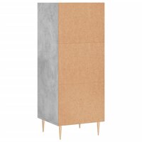Dressoir 34,5x32,5x90 cm bewerkt hout betongrijs 6