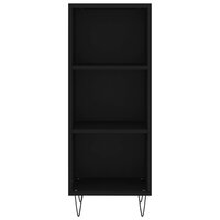Dressoir 34,5x32,5x90 cm bewerkt hout zwart 4