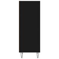 Dressoir 34,5x32,5x90 cm bewerkt hout zwart 5
