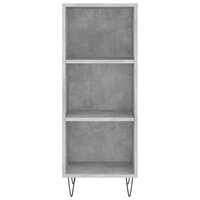 Dressoir 34,5x32,5x90 cm bewerkt hout betongrijs 4