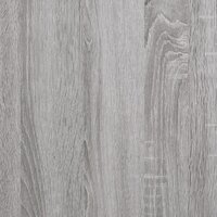 Dressoir 34,5x32,5x90 cm bewerkt hout grijs sonoma eikenkleurig 8