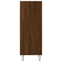 Dressoir 34,5x32,5x90 cm bewerkt hout bruin eikenkleur 5