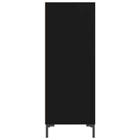 Dressoir 34,5x32,5x90 cm bewerkt hout zwart 5