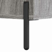 Dressoir 34,5x32,5x90 cm bewerkt hout grijs sonoma eikenkleurig 7