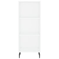 Dressoir 34,5x32,5x90 cm bewerkt hout wit 4