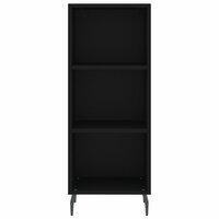 Dressoir 34,5x32,5x90 cm bewerkt hout zwart 4