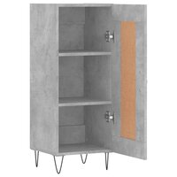 Dressoir 34,5x34x90 cm bewerkt hout betongrijs 6