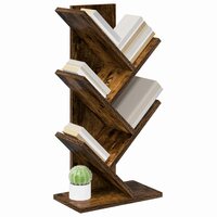 Boom Boekenkast 4-Tier 30 x 18 x 60 cm Bewerkt hout 3