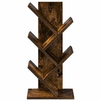 Boom Boekenkast 4-Tier 30 x 18 x 60 cm Bewerkt hout 4