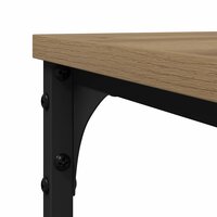 Bijzettafel Artisan Eiken 50 x 35 x 52 cm Bewerkt hout 8