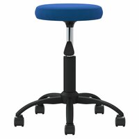 Eetkamerstoel fluweel blauw 3