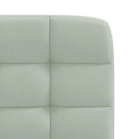 Eetkamerstoelen 2 st fluweel lichtgrijs 7
