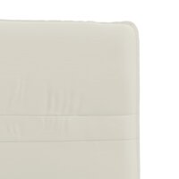 Eetkamerstoelen 2 st fluweel cr&amp;egrave;mekleurig 7