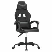 Gamestoel kunstleer zwart 2