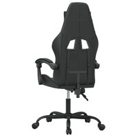 Gamestoel kunstleer zwart 5