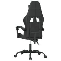Gamestoel kunstleer zwart 5