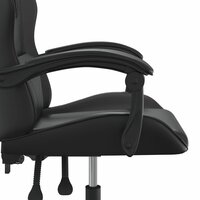 Gamestoel kunstleer zwart 9