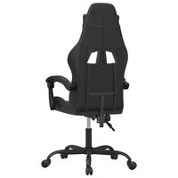 Gamestoel kunstleer zwart 5