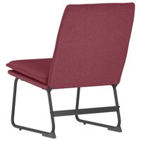 Loungestoel 52x75x76 cm stof wijnrood 5