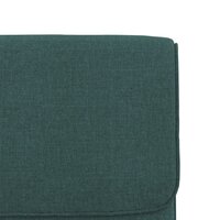 Loungestoel 55x64x80 cm stof donkergroen 6