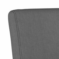 Fauteuil stof donkergrijs 6