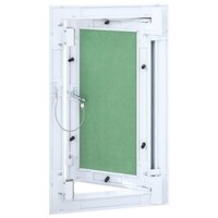 Toegangs paneel Groen en Zilver 25 x 45 cm 2