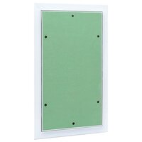 Toegangs paneel Groen en Zilver 30 x 45 cm 3