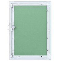 Toegangs paneel Groen en Zilver 55 x 75 cm 5