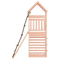 Speelhuis met klimwand massief douglashout 4