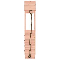 Speelhuis met klimwand massief douglashout 6