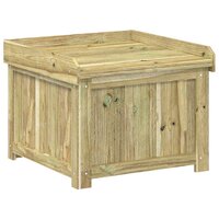 Kussenbox voor buiten Ge&amp;iuml;mpregneerd grenenhout 58,5 x 60 x 47 cm 2